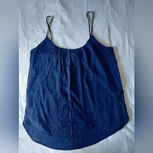 Navy top from The Limited